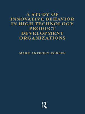 cover image of A Study of Innovative Behavior